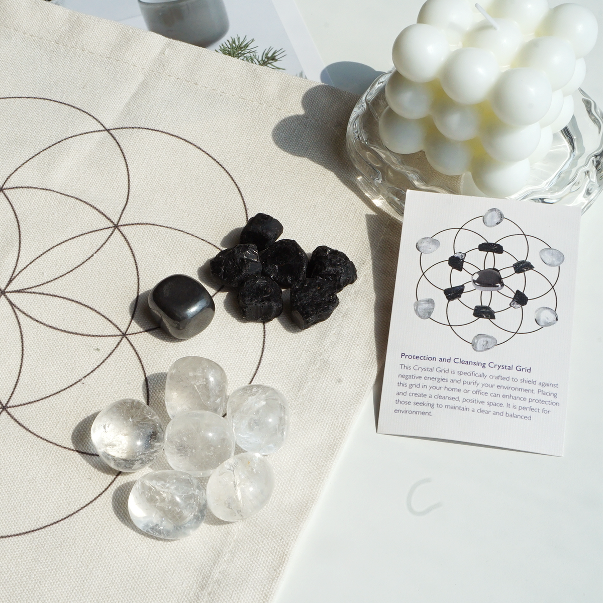 Guardian Light Grid - Black & Silver Shield