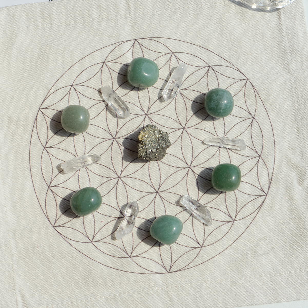 Abundance Flow Grid - Golden Woodland